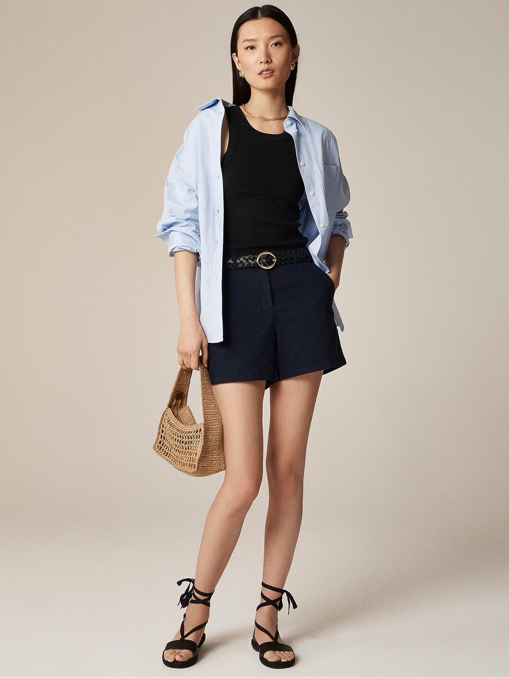 J. Crew 4" Stretch Chino Shorts